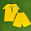 Iker Casillas 2011-2012 Retro Torwart-Fußballtrikot