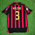 Paolo Maldini AC Mailand 2006 2007 Saison Retro Trikot