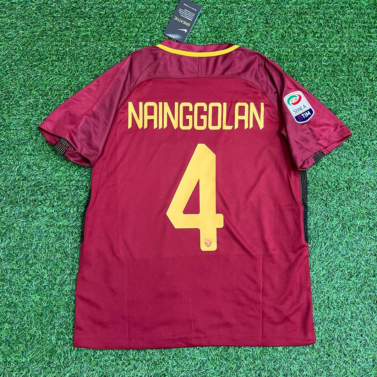 Radja Nainggolan 2016-2017 Season Retro Football Jersey