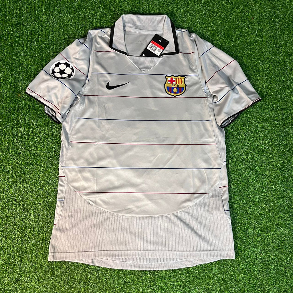Xavi Hernandez 6 - Barcelona 2004/2005 Blue Garnet Retro Jersey Trikot