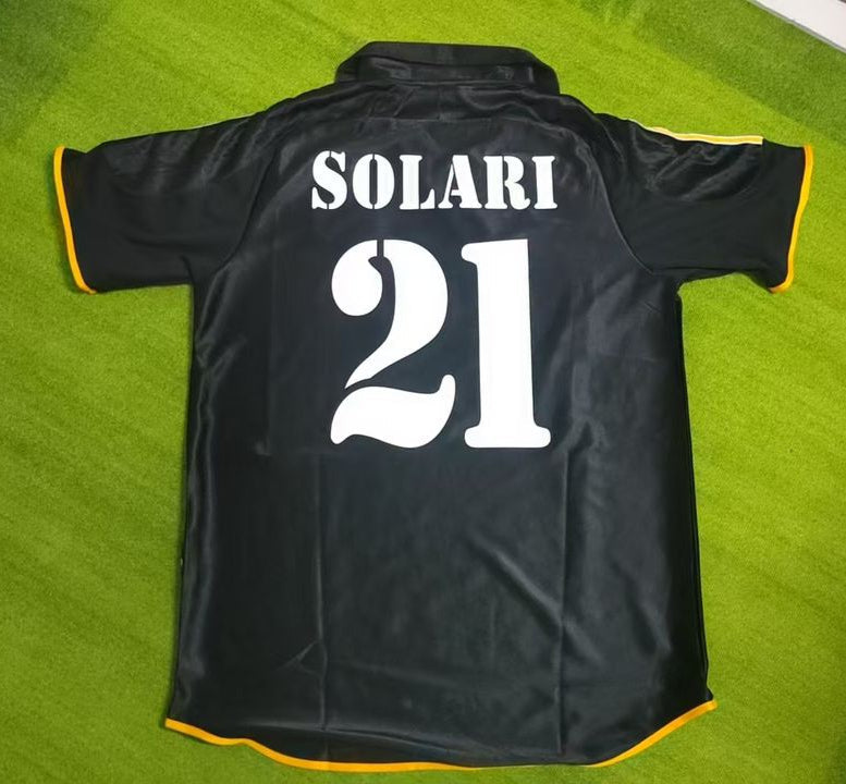 Santiago Solari 1999 2001 Schwarzes Retro Trikot