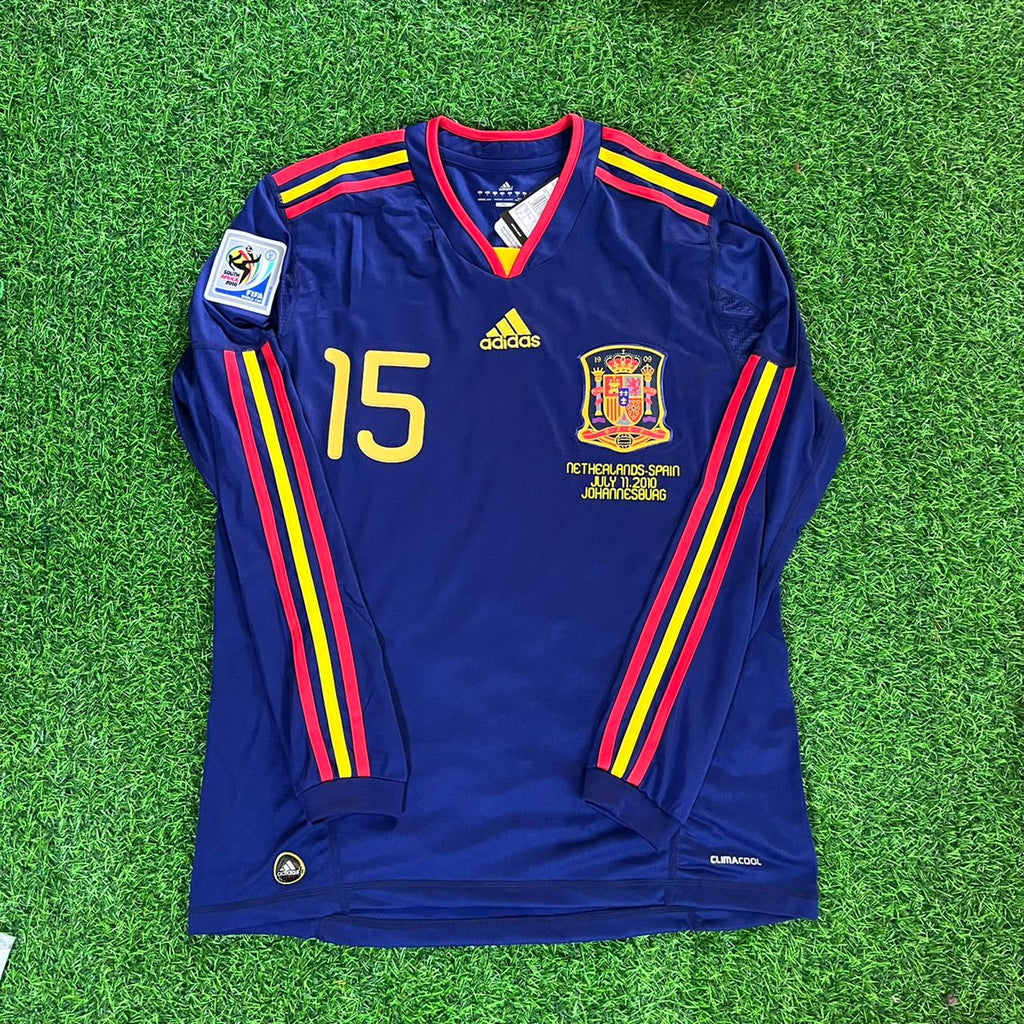 Sergio Ramos – Spanien WM 2010 Finale Retro-Trikot