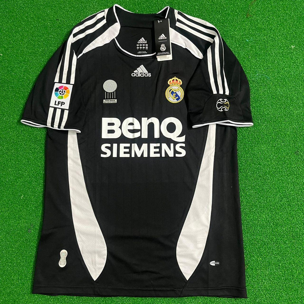 Wesley Sneijder Real Madrid 2006-2007 Black Jersey Soccer Shirt