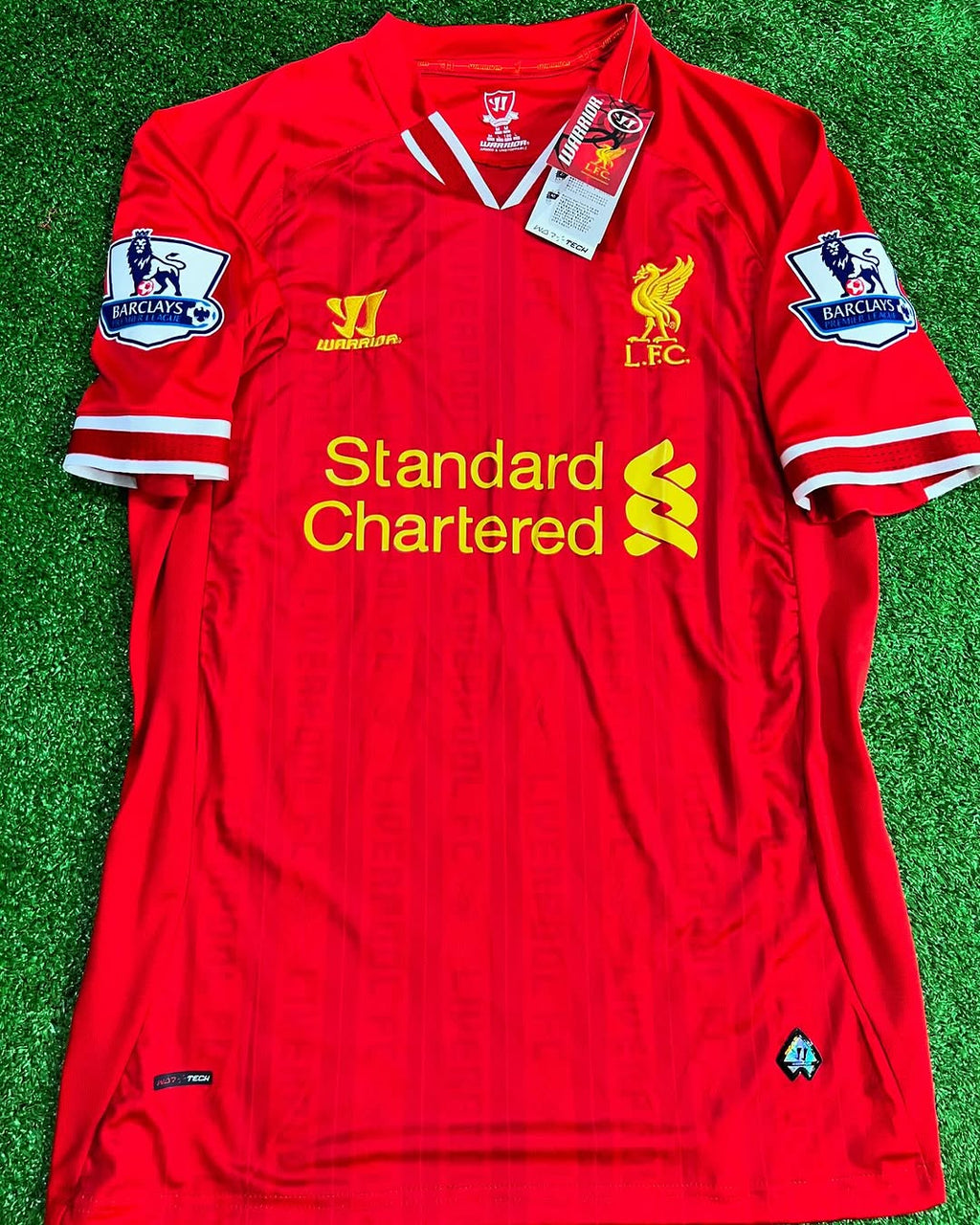 Jordan Henderson Liverpool Saison 2013/2014 Rotes Retro-Trikot Fußballtrikot