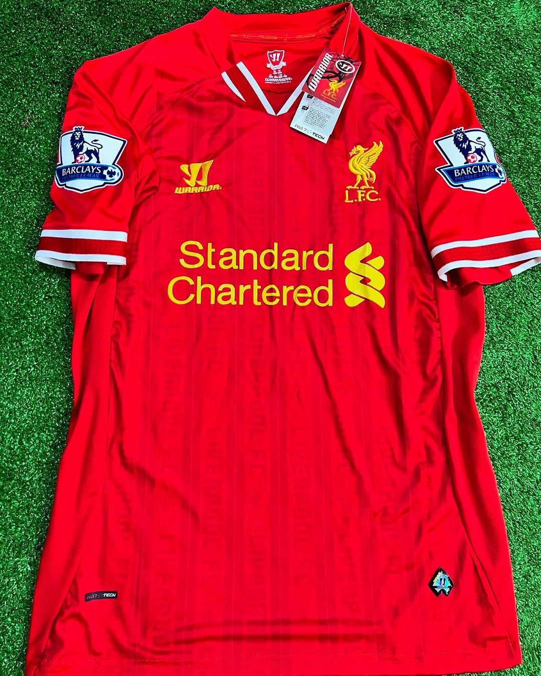 Jordan Henderson Liverpool Saison 2013/2014 Rotes Retro-Trikot Fußballtrikot