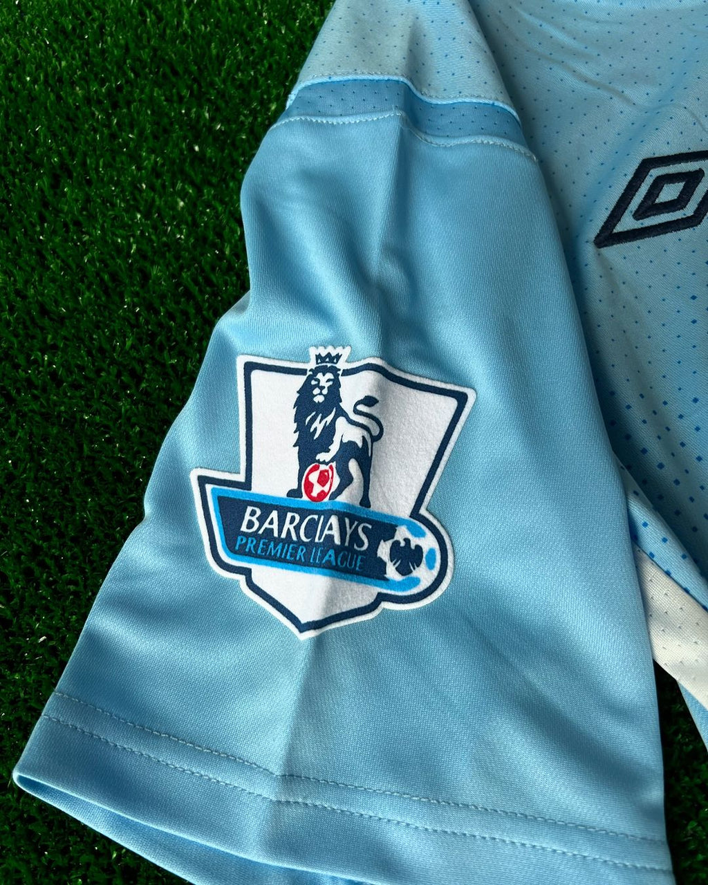 David Silva Manchester City 2011 2012 Saison Retro Trikot