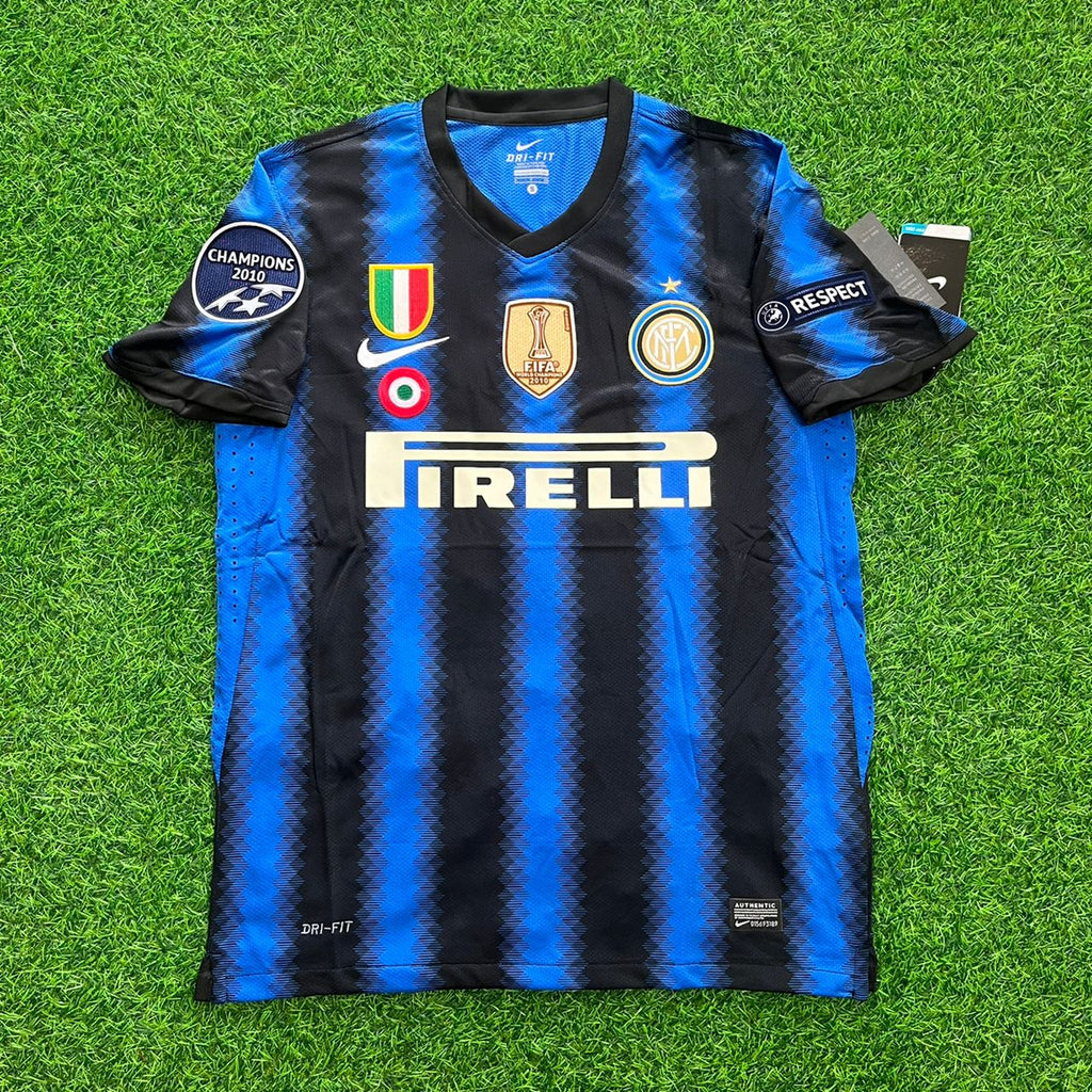 Lucio - Inter 2010 2011 Trikot Fußball Maillot Maglia Soccer Shirt