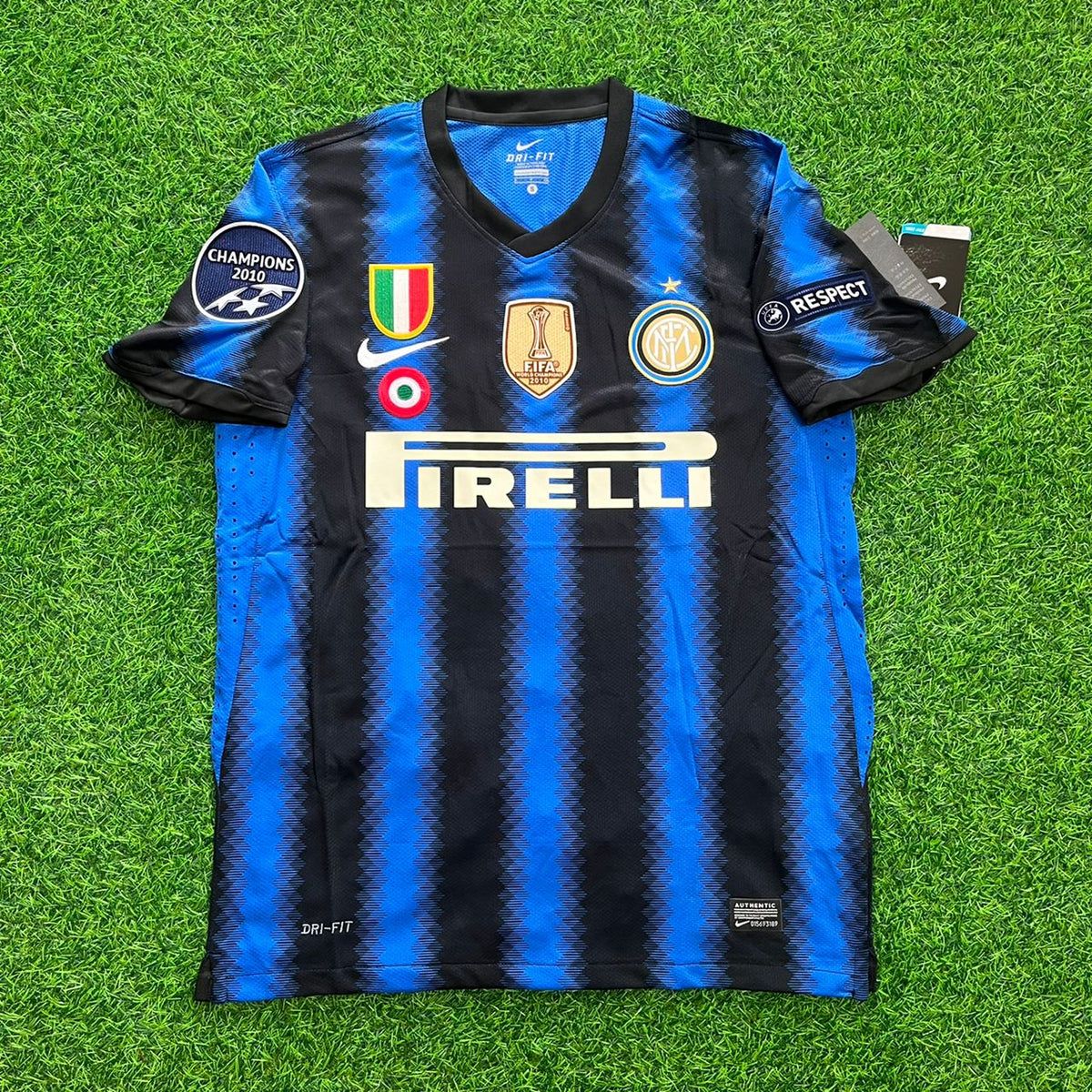 Lucio - Inter 2010 2011 Trikot Fußball Maillot Maglia Soccer Shirt