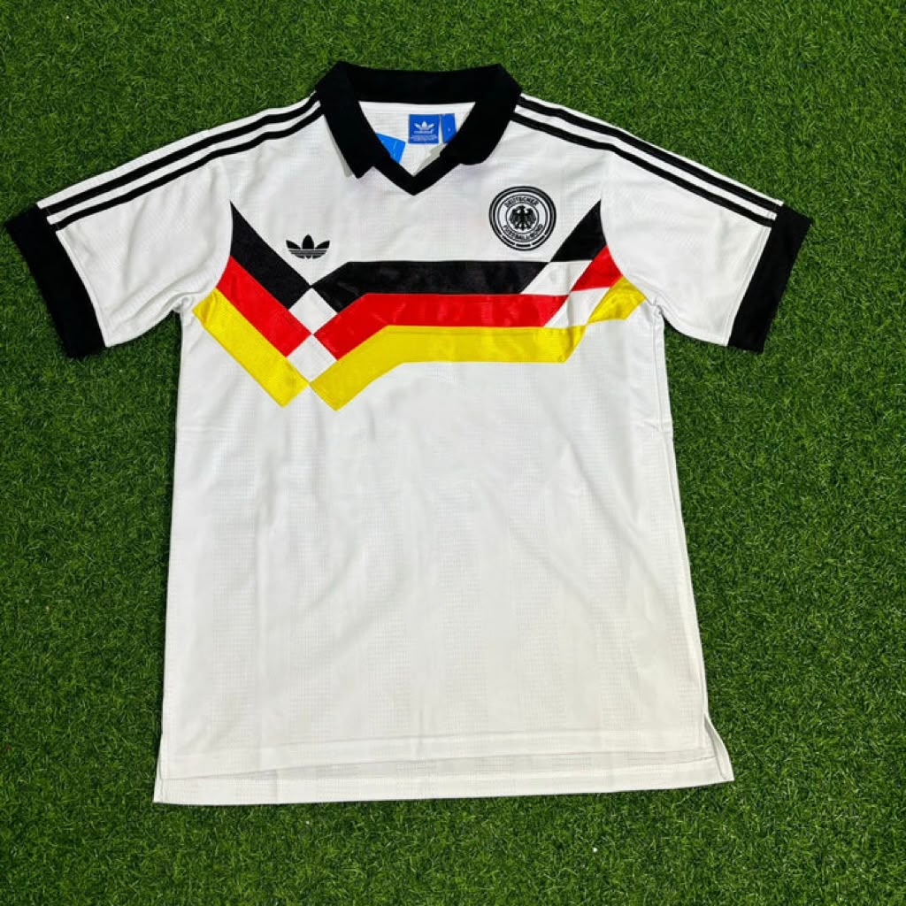 Uwe Seeler Deutschland 1992 Retro Polo Fußballtrikot