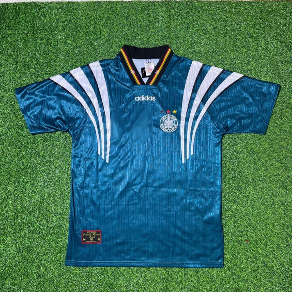 Uwe Seeler Germany Deutschland EM 1996 Finale Retro Trikot