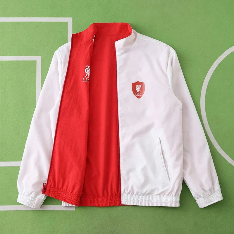 Liverpool 2025-26 Season Red Football Windbreaker Windjacke
