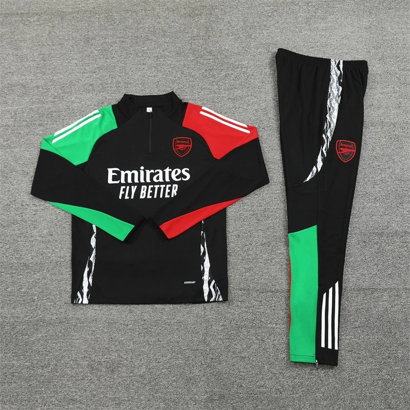 Arsenal Trainingsanzug Graues Trainings-Oberteil-Paket