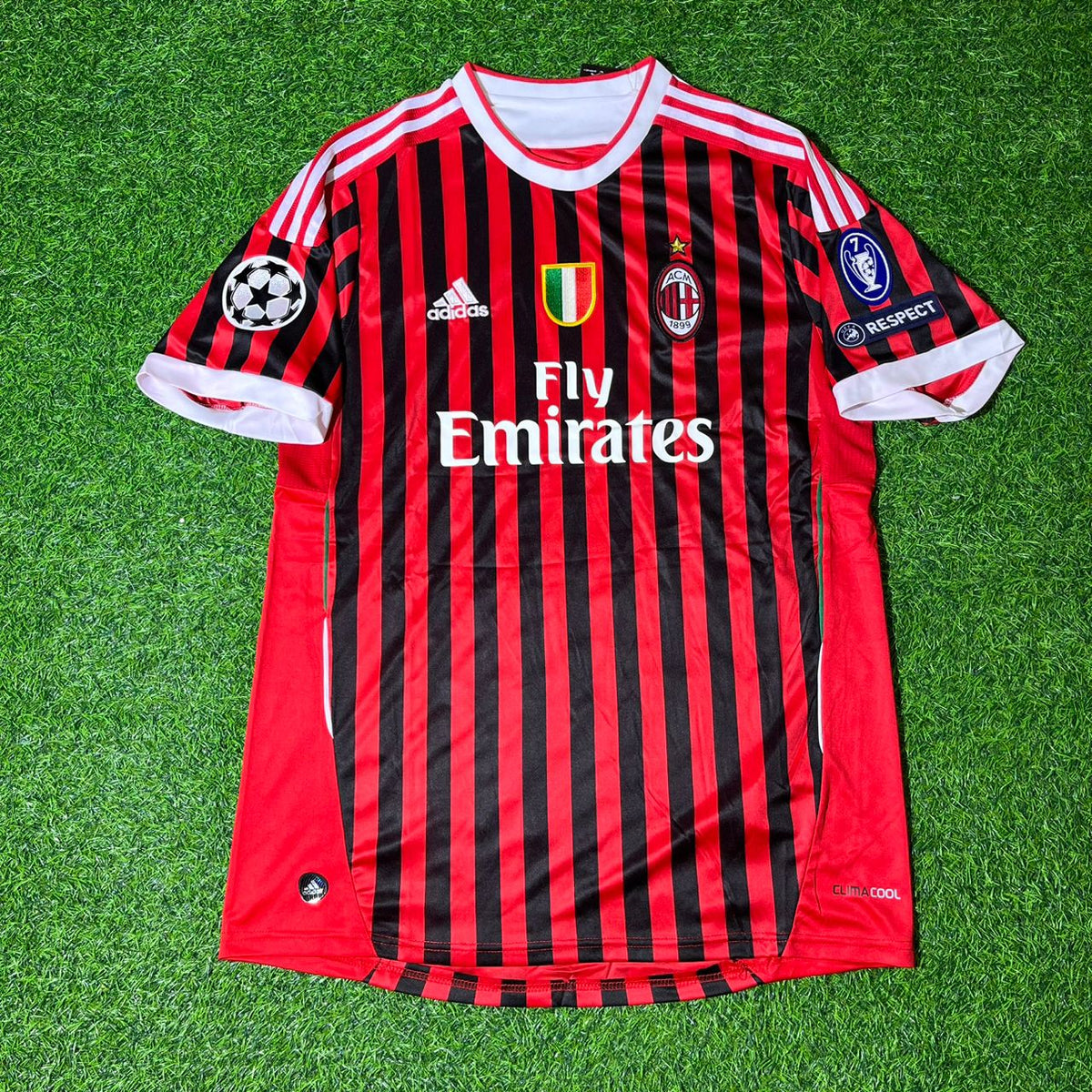 Alexandre Pato 7 - AC Mailand Heim 2011/12 Retro Trikot Fußballtrikot