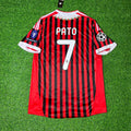 Alexandre Pato 7 - AC Mailand Heim 2011/12 Retro Trikot Fußballtrikot