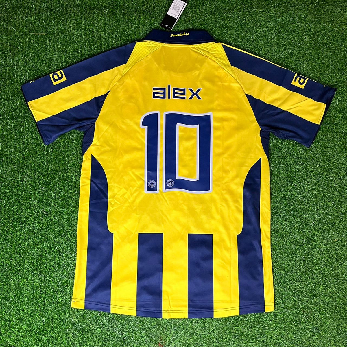 Fenerbahçe 2008-2009 weißes Retro-Trikot – | Trikot | Maillot Fußballtrikot