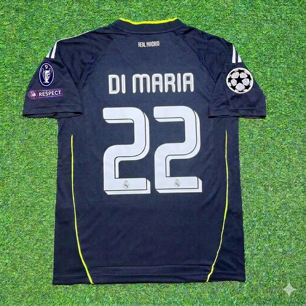Angel Di Maria 22- Real Madrid 2010/2011 Retro Jersey Trikot