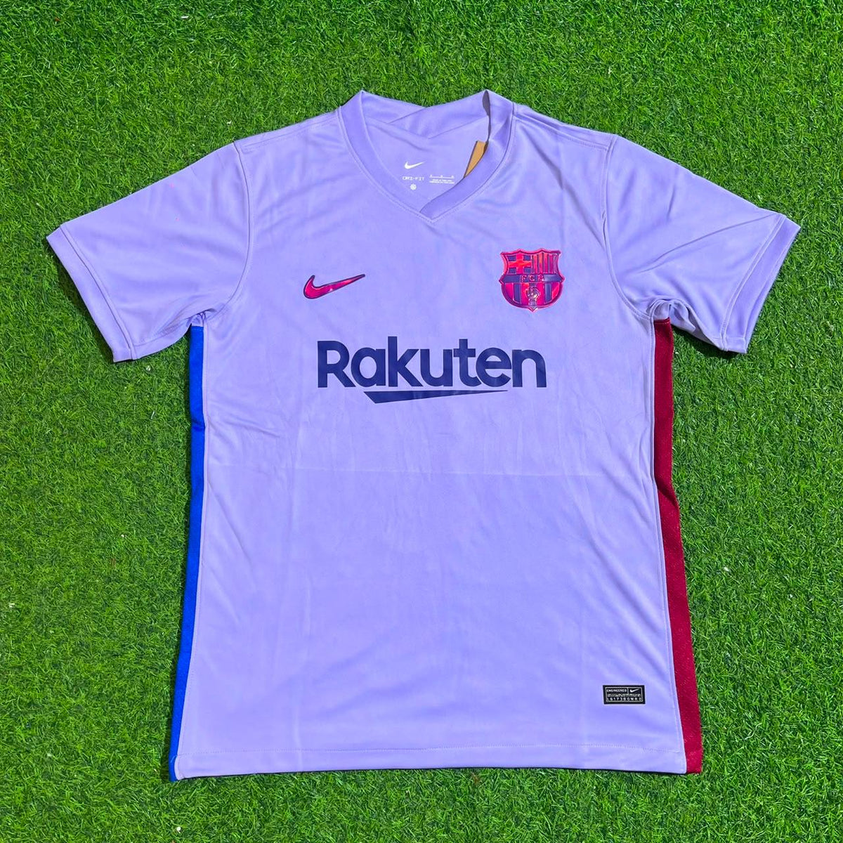 Lionel Messi #10 Barcelona Retro-Trikot 2021-22 Saison Fußballtrikot