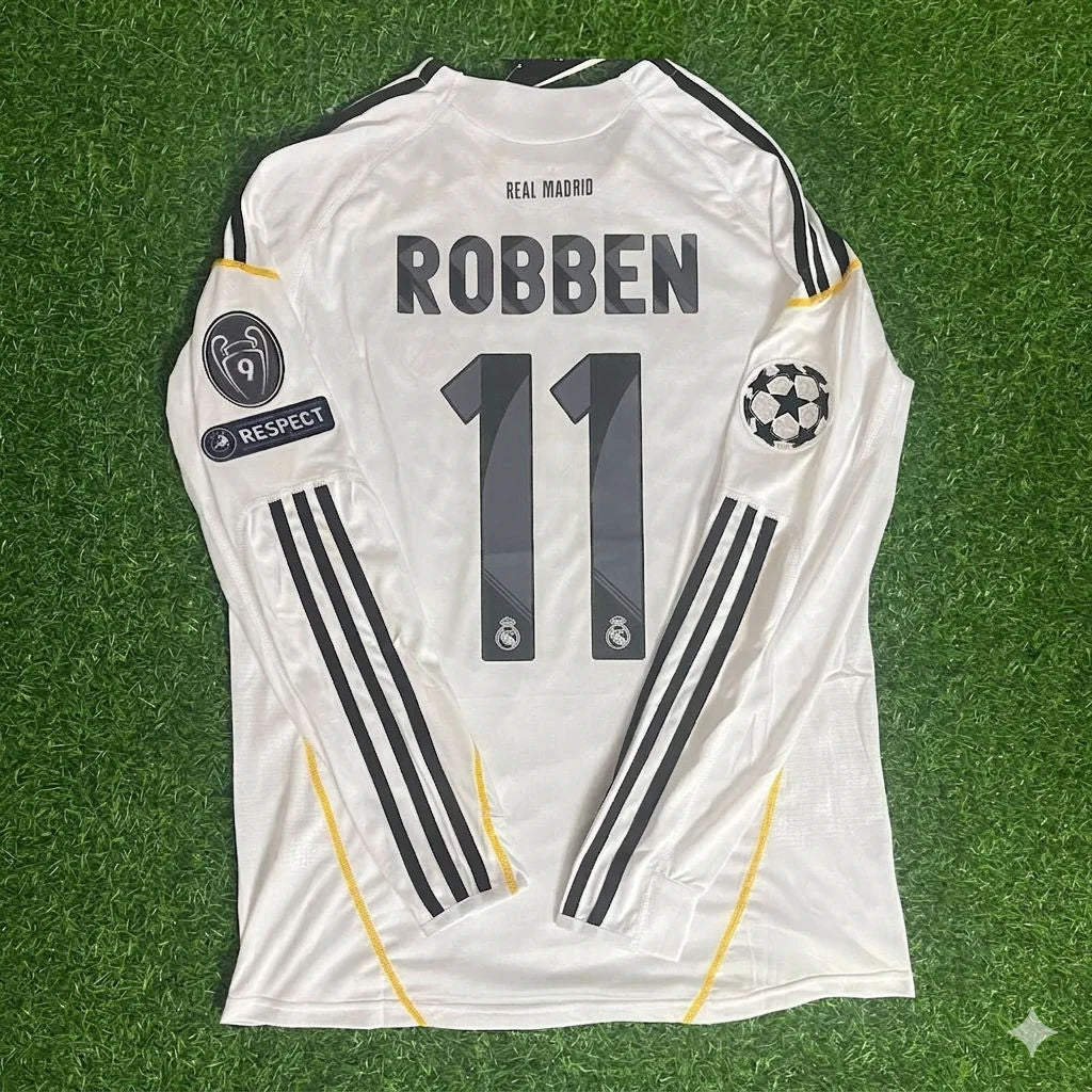 Arjen Robben Real Madrid 2009-2010 Trikot Fußballshirt