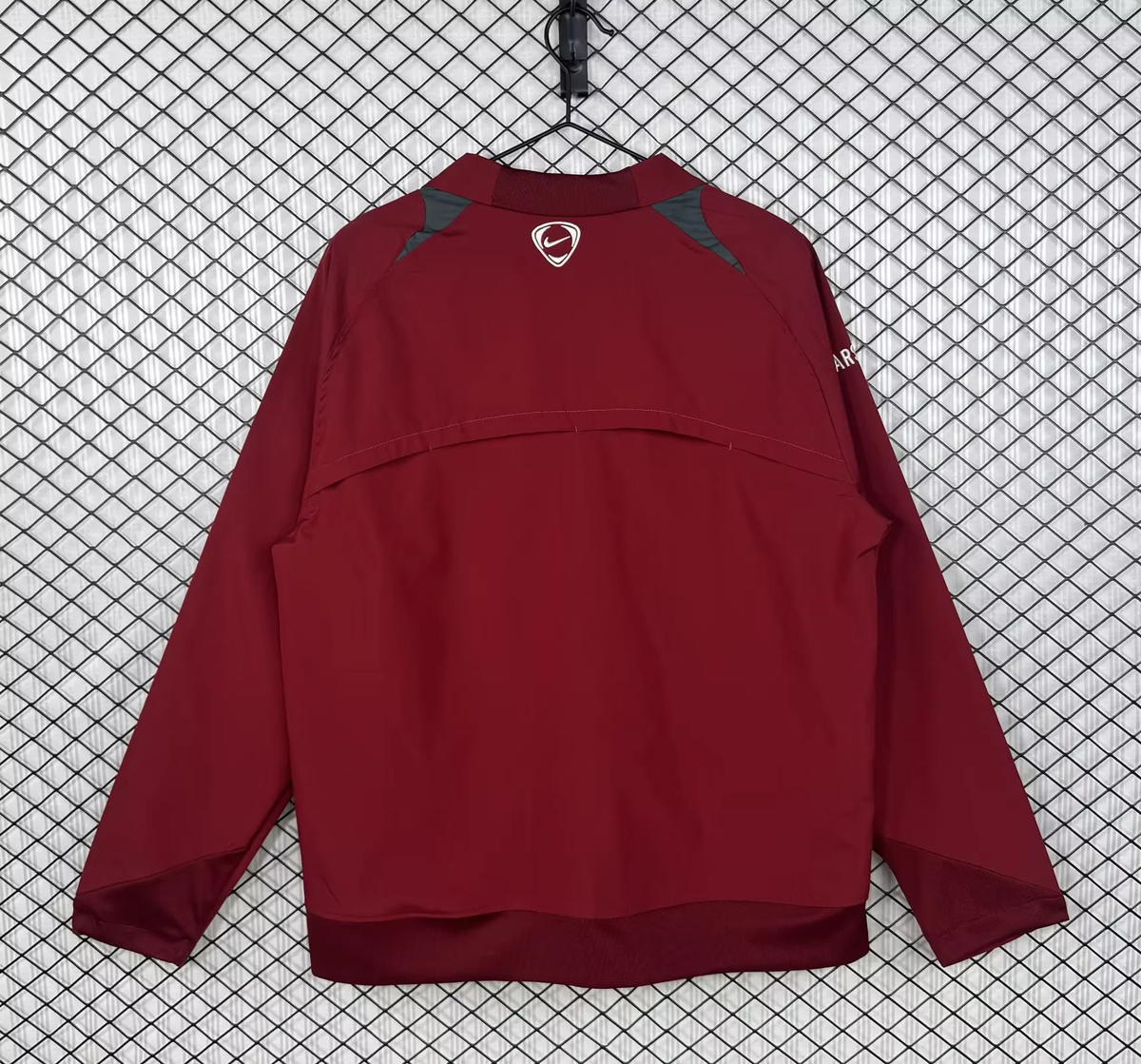 Arsenal 2005/2006 Rote Retro Windbreaker Jacke
