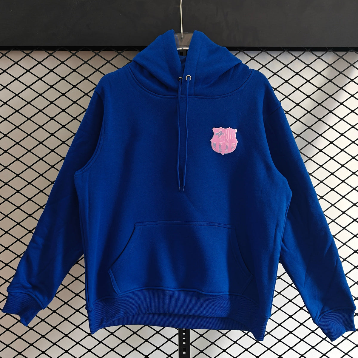 Barcelona - Hoodie Winter Fleece-Fußball-Kapuzenpullover