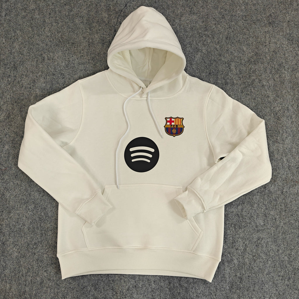 Barcelona - Hoodie Winter Fleece- Football Kapuzenpullover