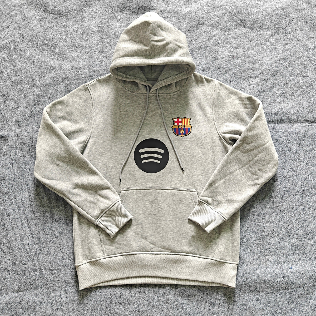 Barcelona - Hoodie Winter Fleece- Football Kapuzenpullover