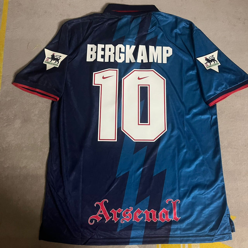 Dennis Bergkamp Arsenal Retro Trikot Saison 1998