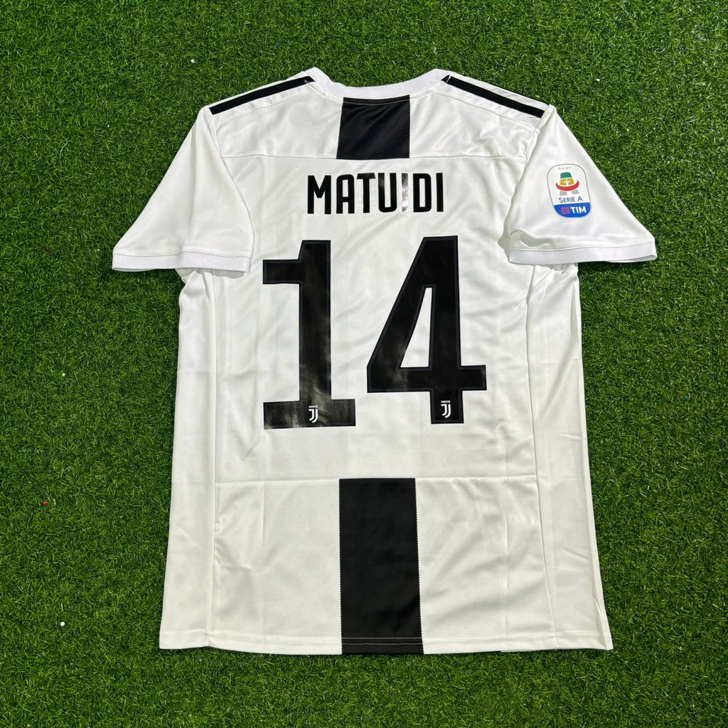 Blaise Matuidi #14 Juventus 2018 2019 Retro Jersey Trikot Soccer Shirt