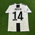 Blaise Matuidi #14 Juventus 2018 2019 Retro Jersey Trikot Soccer Shirt