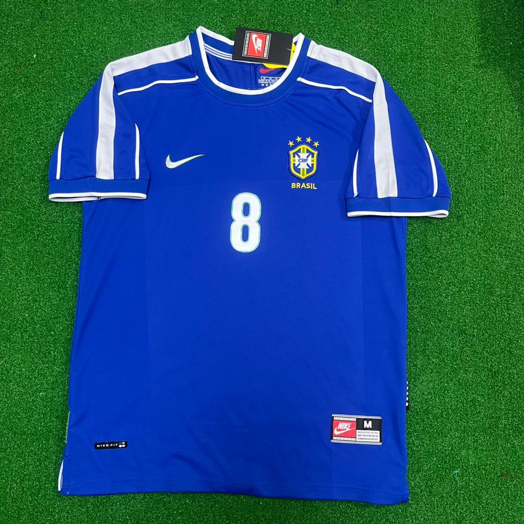 Kaka Leite – Brasilien Blau Retro Kit Trikot – | Trikot | Maillot Fußballtrikot