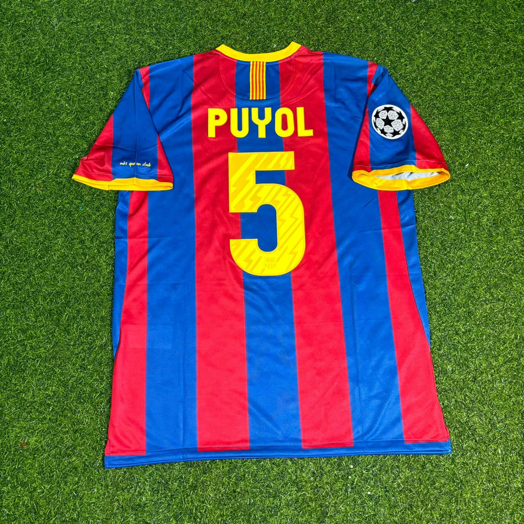 Carles Puyol Barcelona 2010 2011 Trikot Fußballtrikot