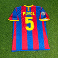 Carles Puyol Barcelona 2010 2011 Trikot Fußballtrikot