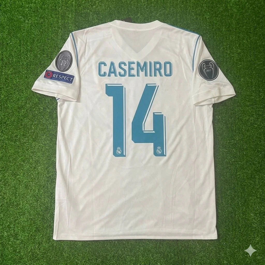 Casemiro 14 - Madrid 2018 Final Trikot Fußballtrikot