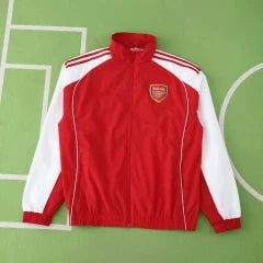 Arsenal 2025-26 Saison Rote Windjacke