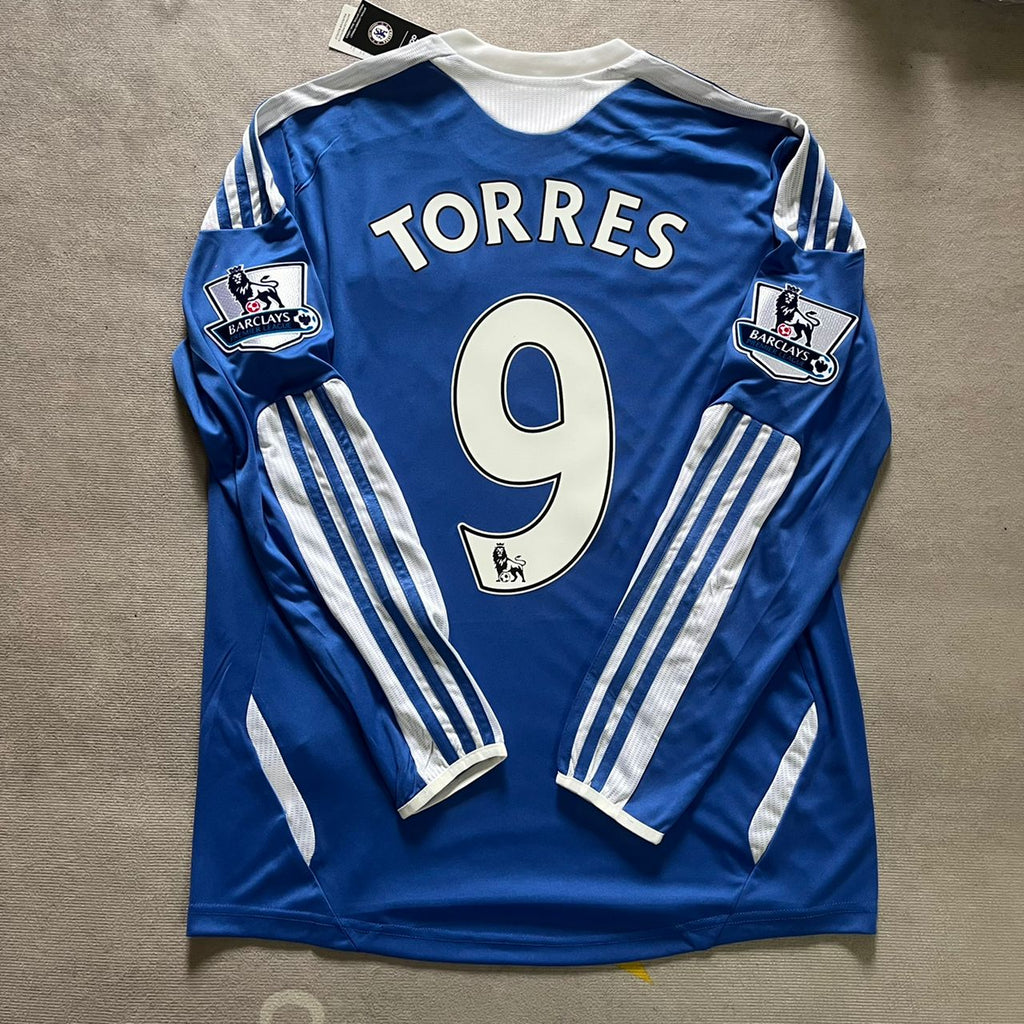 Fernando Torres Chelsea 2011-2013 Langarm-Saisontrikot