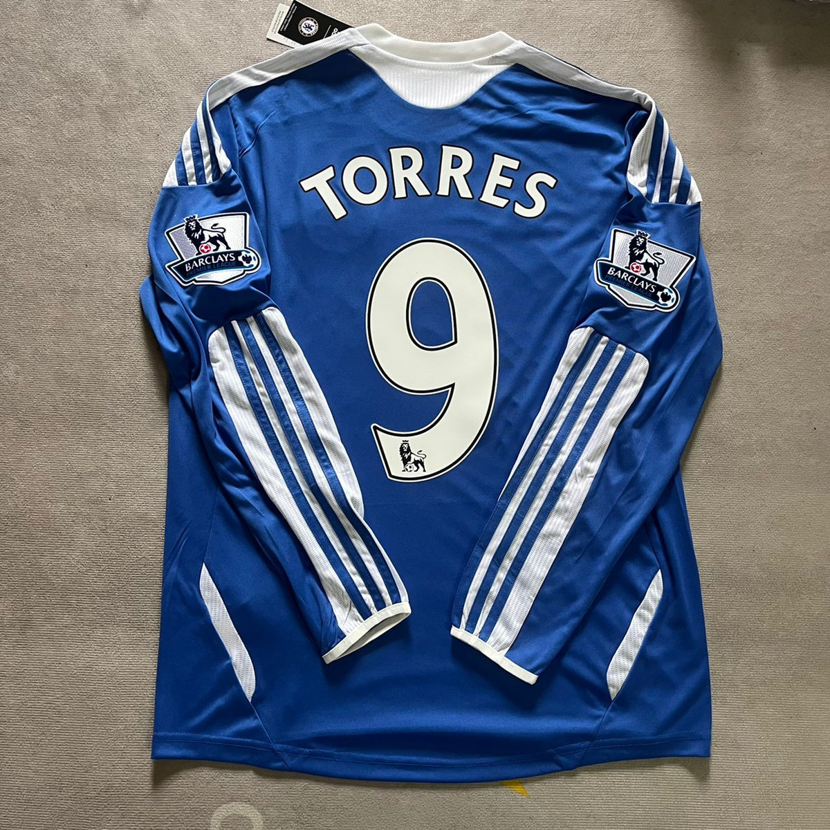 Fernando Torres Chelsea 2011-2013 Langarm-Saisontrikot