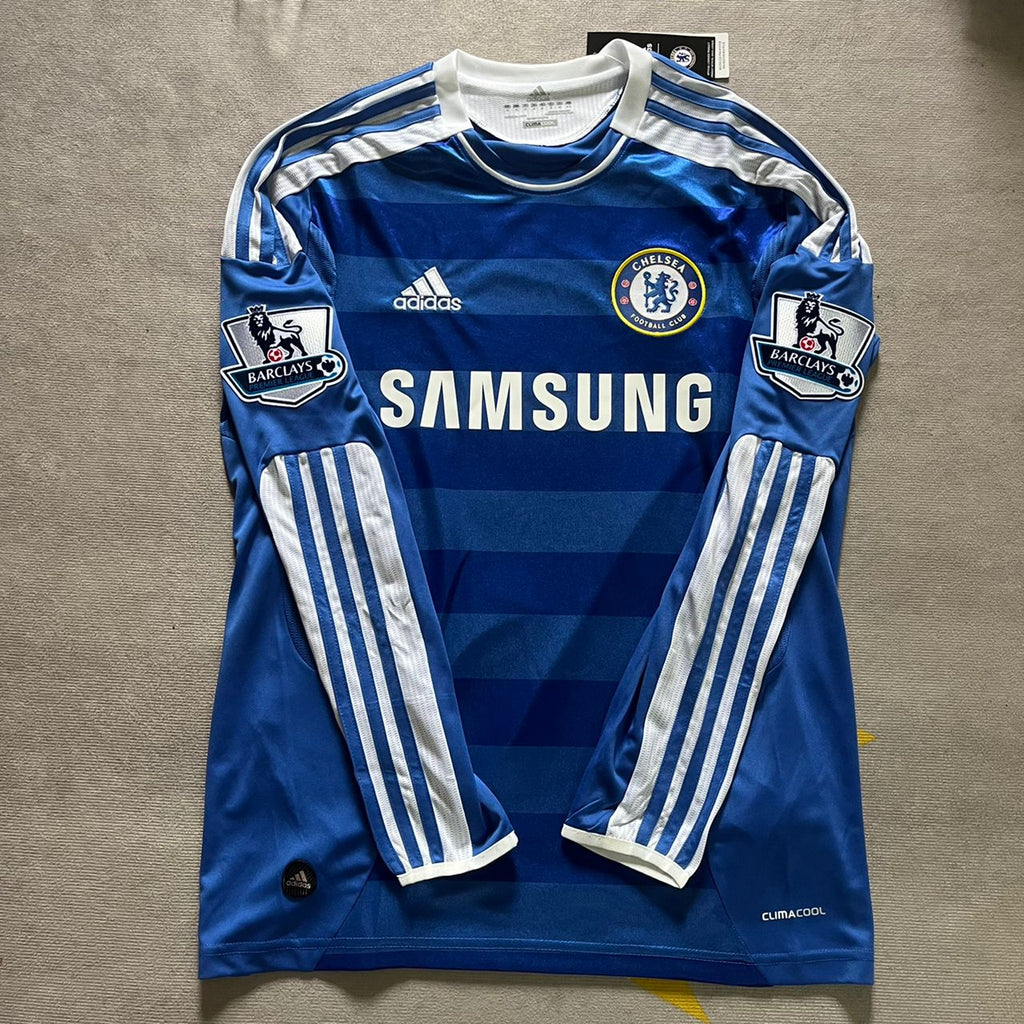 Fernando Torres Chelsea 2011-2013 Langarm-Saisontrikot