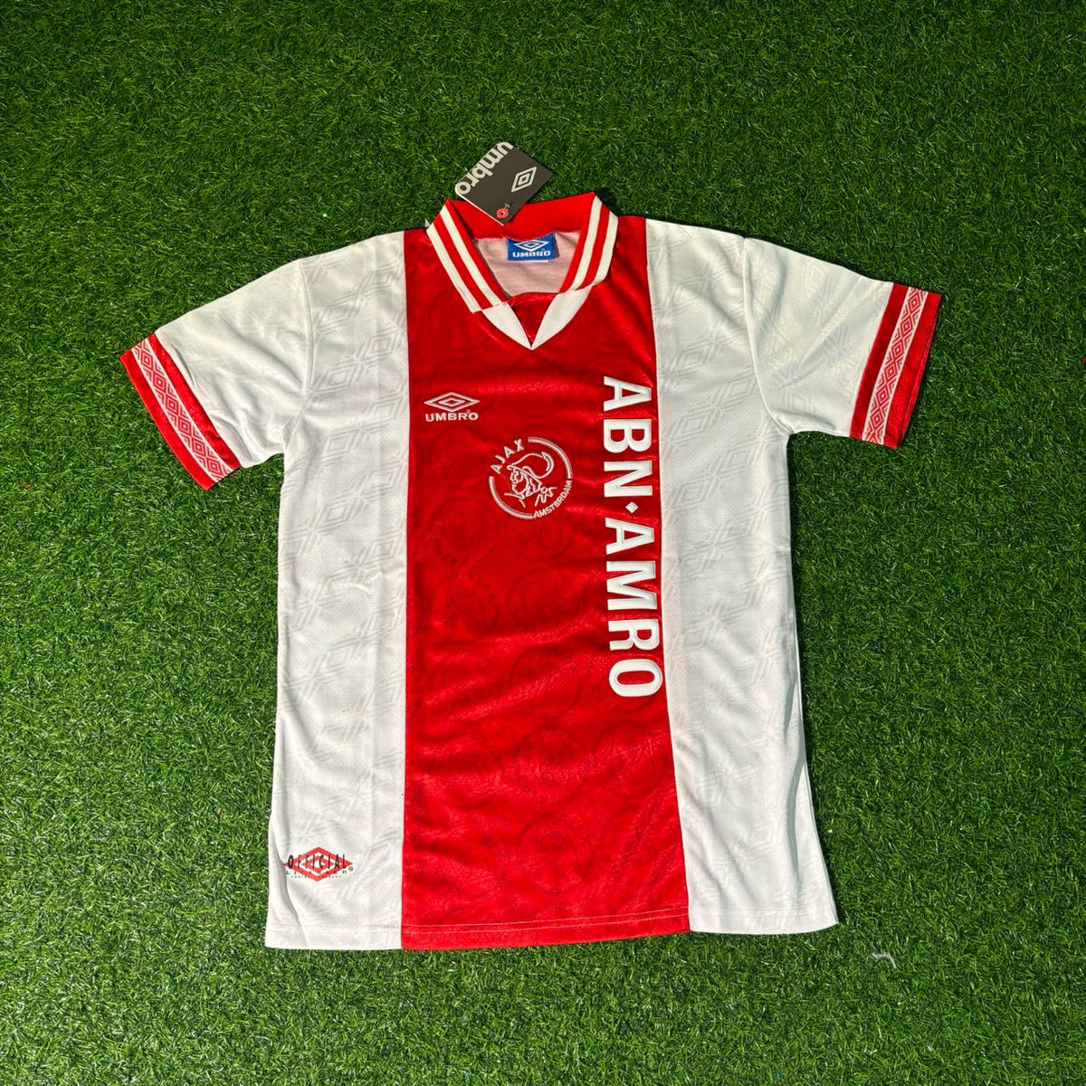 Clarence Seedorf #4 Ajax 1994/95 Weiß Retro Fußballtrikot