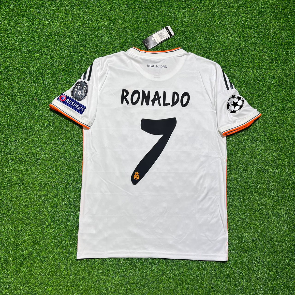 Cristiano Ronaldo 7 - Real 2014 CL FINAL Trikot Fußball
