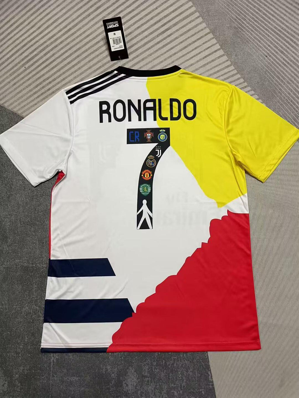 Cristiano Ronaldo #cr7 GOAT Kombi Alle Teams Special Trikot Maillot Fußballtrikot