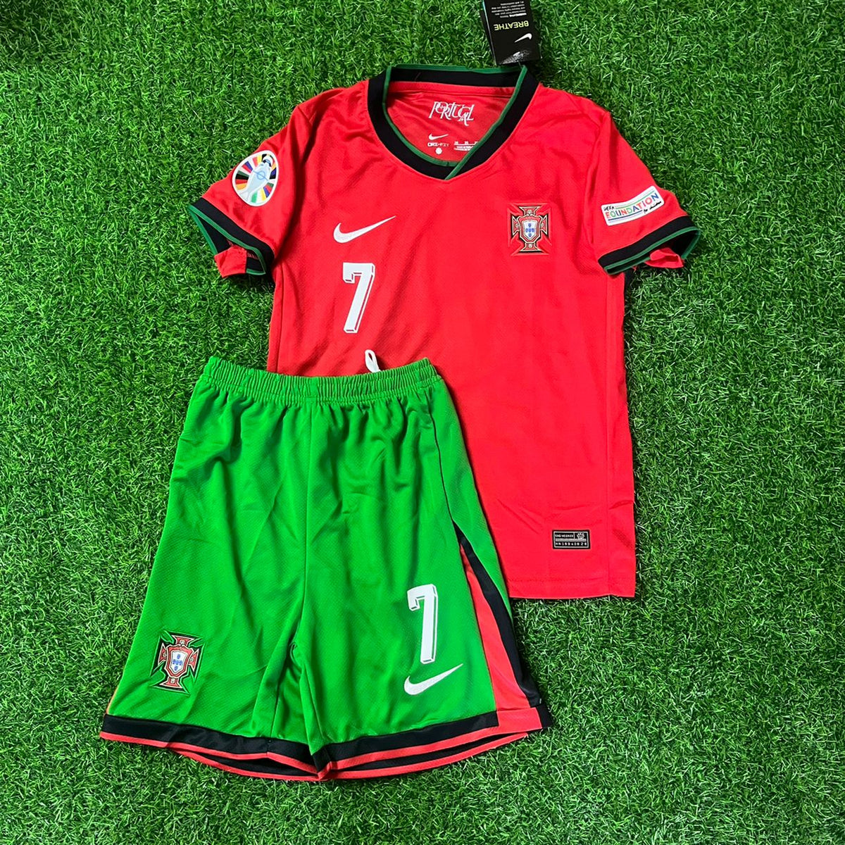 Cristiano Ronaldo Portugal Kinder Home Trikot