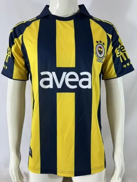 Fenerbahçe 2008-2009 weißes Retro-Trikot – | Trikot | Maillot Fußballtrikot