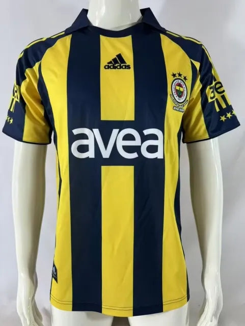 Fenerbahçe 2008-2009 weißes Retro-Trikot – | Trikot | Maillot Fußballtrikot