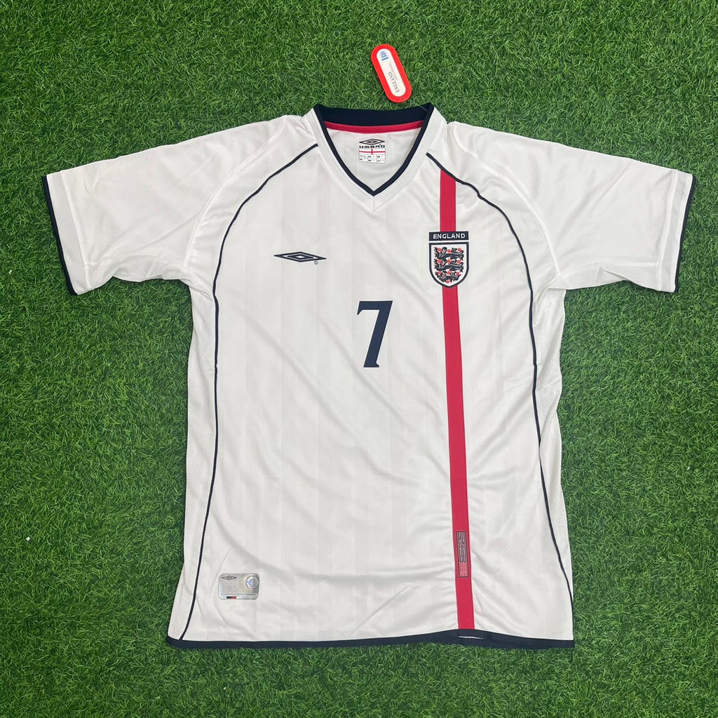 David Beckham WM 2002 Retro-Trikot