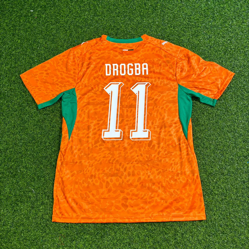 Didier Drogba Elfenbeinküste Gedenk-Sonderfußballtrikot