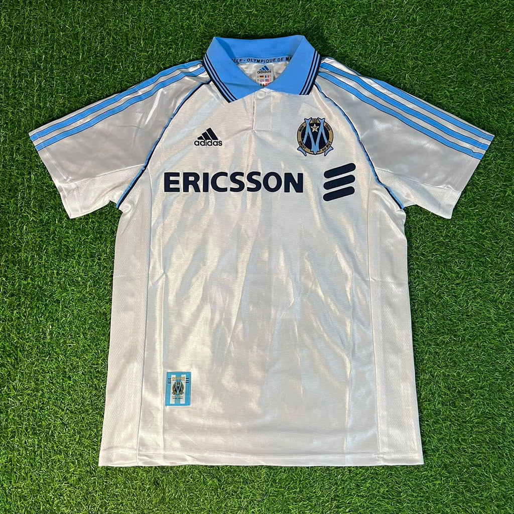 Didier Drogba Olympique Marseille Retro Trikot Kit Maillot Fußballshirt