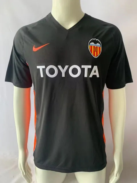 Valencia CF 2006 Schwarzes Retro-Trikot Fußballtrikot