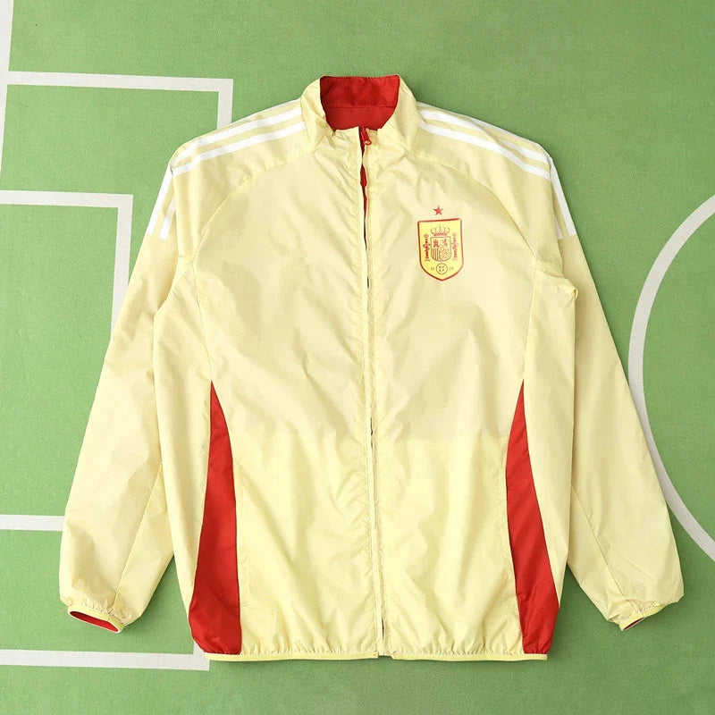 Spanien Neue Saison Fußball Windbreaker Windjacke