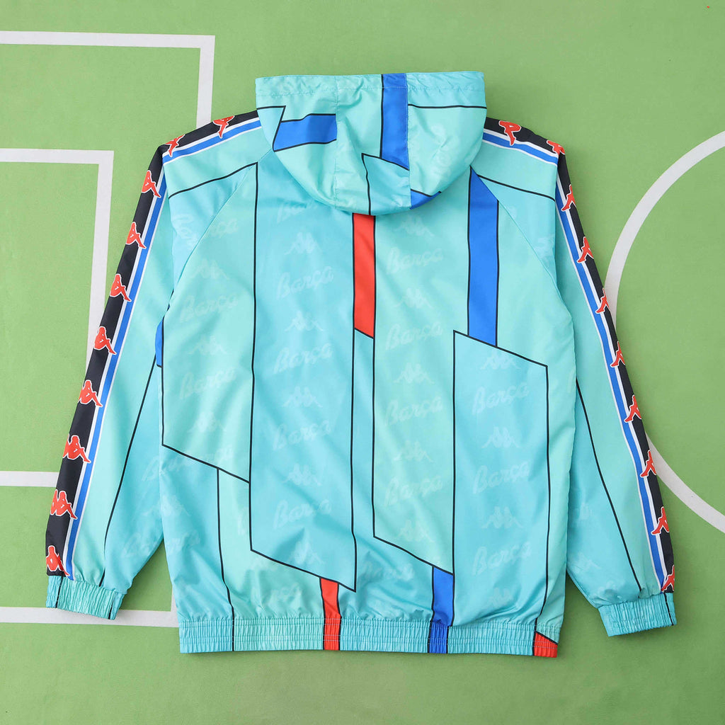 Barcelona Retro 1996-97 Both Sides Windbreaker