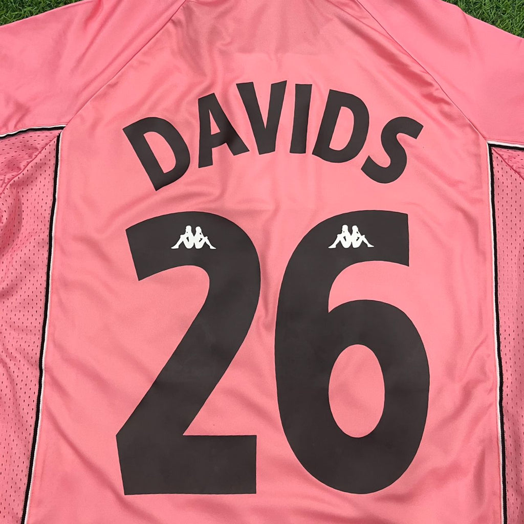 Edgar Davids – Juventus 1996-1998 Retro Rosa Trikot